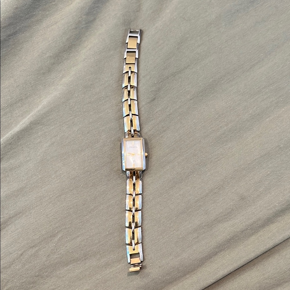Gold and Silver Women's Watch
